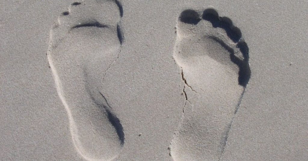 Footprint - Sand Foot Prints